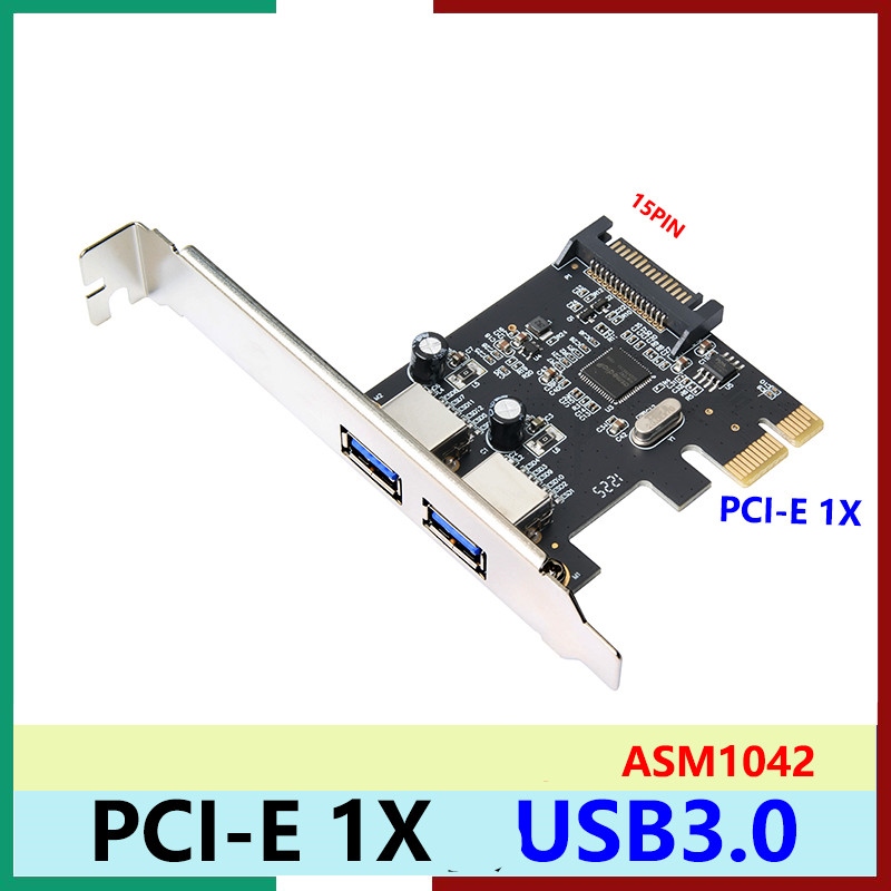 YD Add On Cards SuperSpeed 10Gbps USB 3.1 2 Port PCI