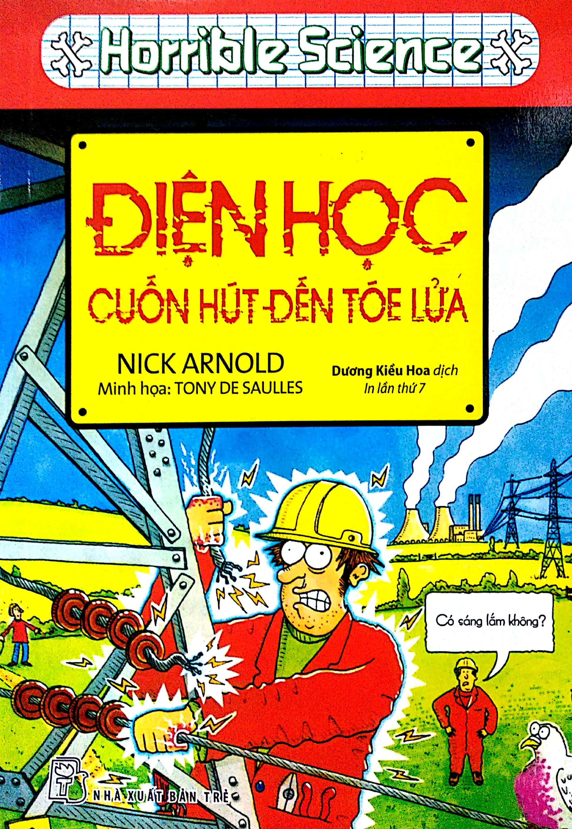 Fahasa - horrible science - điện học cuốn hút đến tóe lửa