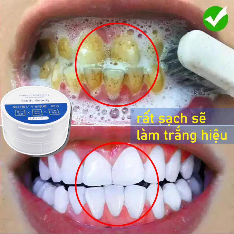 Bột Đánh Răng Toothpowder tẩy trắng và làm sạch răng 50g