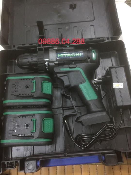 Máy khoan pin 26v hitachi kèm 2 pin