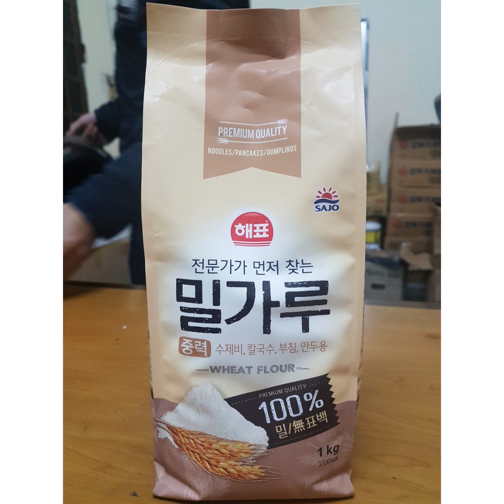 1kg bột lúa mỳ hàn quốc