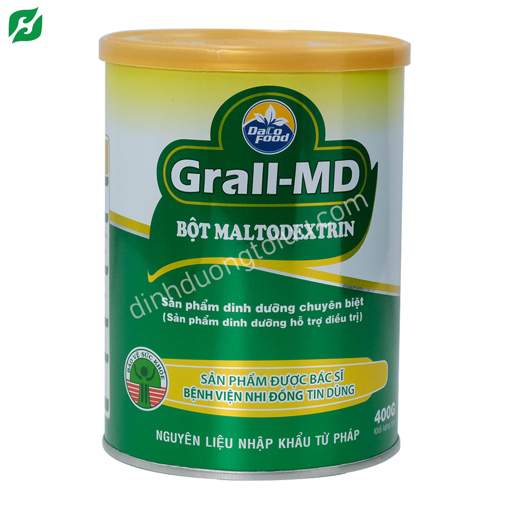 Bột Maltodextrin Grall – MD - Dinh dưỡng chuyên biệt CHO TRẺ SUY DINH DƯỠNG, BỔ SUNG NĂNG LƯỢNG Ở NGƯỜI LỚN