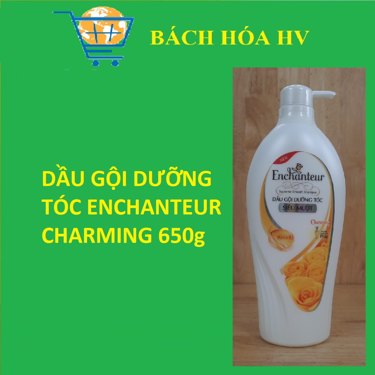 Dầu Gội Enchanteur 650g Charming - BACH HOA HV
