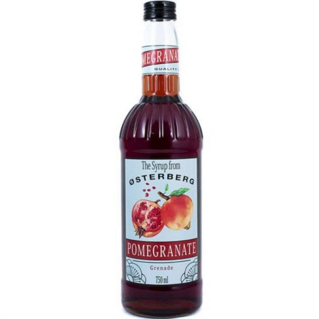 Syrup Osterberg Pomegranate Lựu 750ml -Nguyên liệu pha chế CloudMart