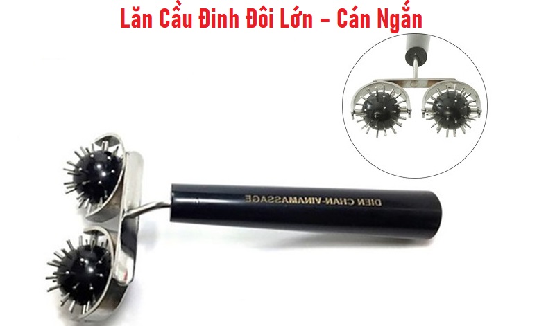 Thanh lăn cầu gai đinh đôi lớn diện chẩn