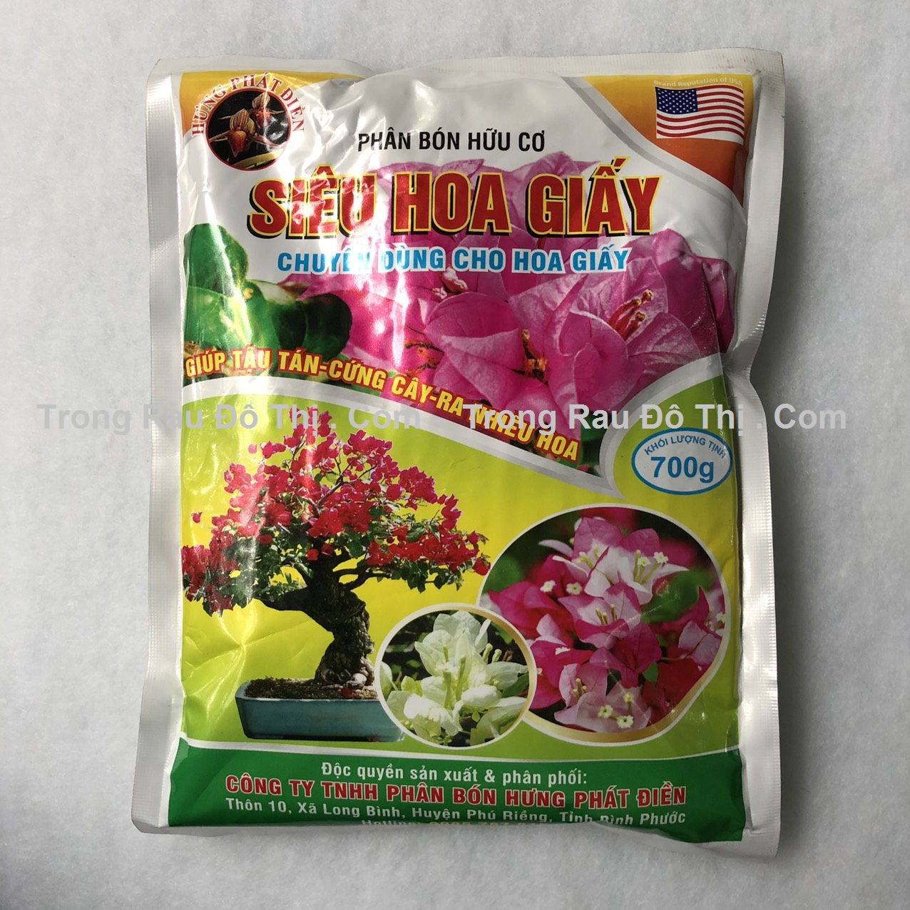 Siêu Hoa Giấy - phân bón chuyên dùng cho hoa giấy, kích thích ra hoa
