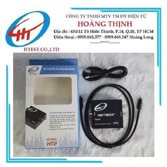 Bộ chuyển Optical HT2 Netbox (Hộp Xanh) - BH 6T - SP000623