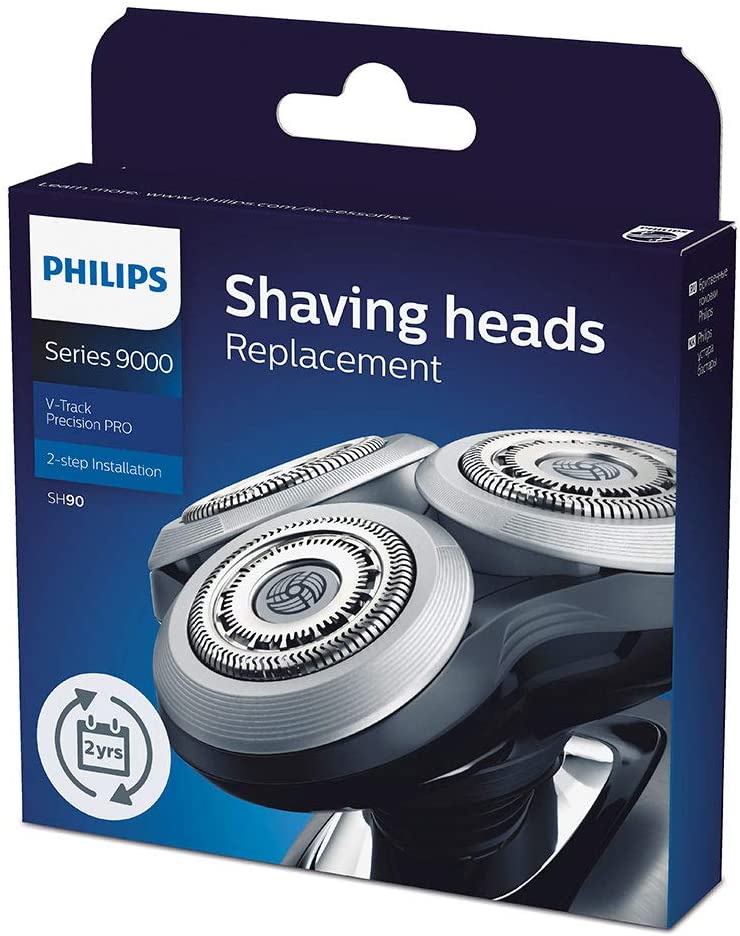 Lưỡi dao thay thế cho máy cạo râu 3 lưỡi philips sh90/70, made in netherlands, dùng cho máy cạo râu series 9000 và series 8000