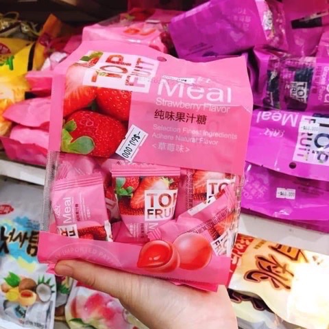 Kẹo dẽo trái cây top fruir 320gr
