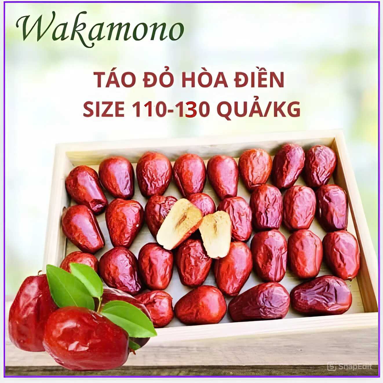 1kg Táo đỏ Hòa điền siêu đẹp size 110-130 quả/kg, không chất bảo quản, thịt chắc, ruột vàng, thơm ngon