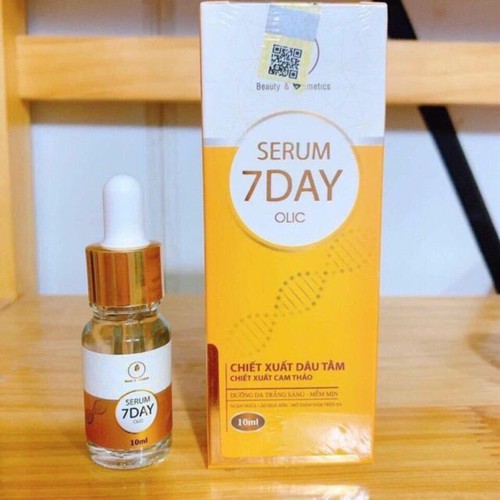 Huyết Thanh Truyền Trắng Serum 7Day Olic - chính hãng huyết thanh truyền trắng olic chính hãng