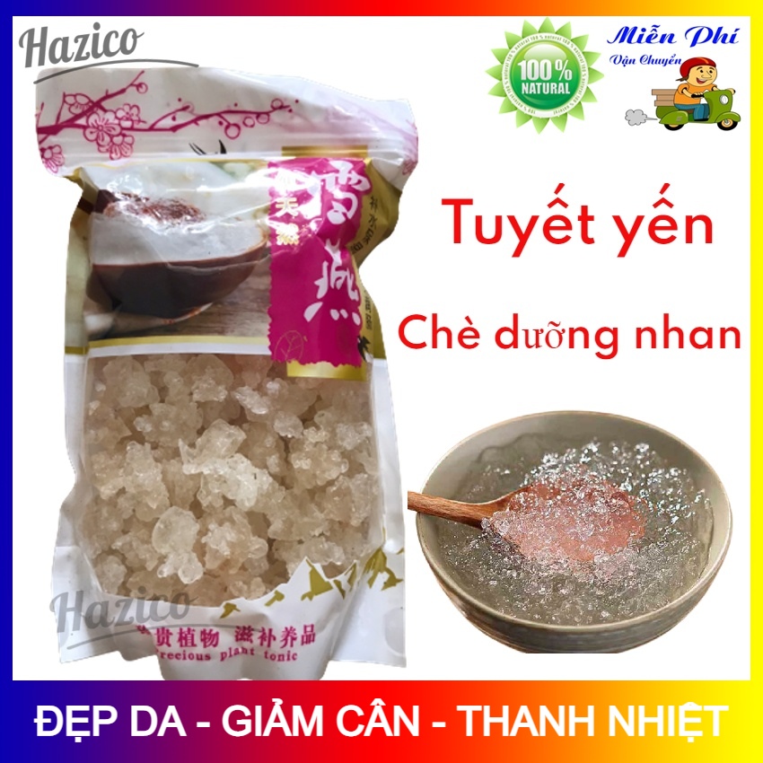 [500g] Tuyết yến nguyên liệu nấu chè dưỡng nhan làm đẹp da giảm cân thanh lọc cơ thể thanh nhiệt giải độc món ăn dưỡng nhan cho chị em phụ nữ