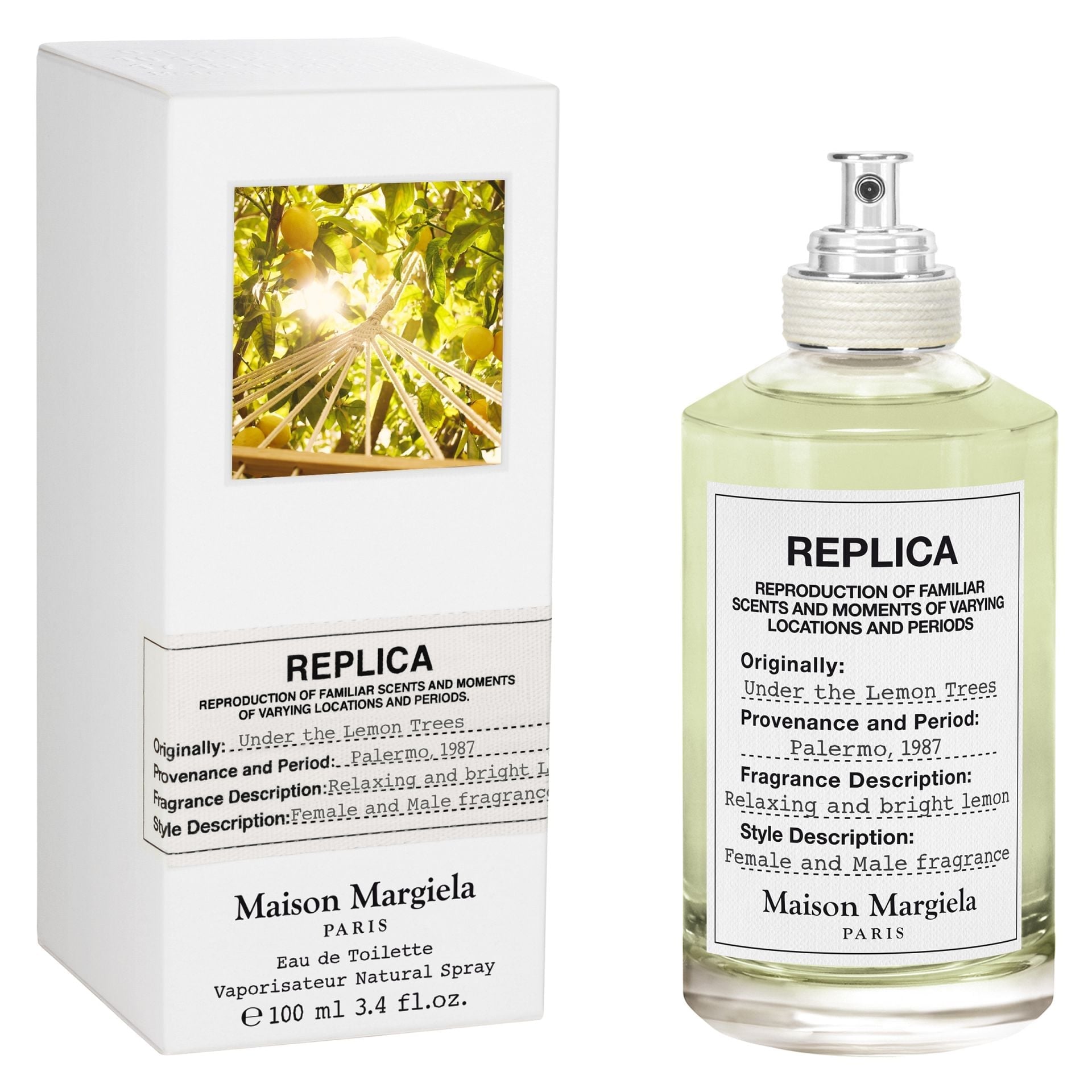 Nước hoa Maison Margiela Replica Under The Lemon Trees EDT 100ml