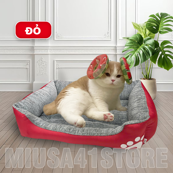(Paw Mattress) Multi-Colored Pet Warm Mattress for Pets from 2Kg-35Kg - Mattress for Dogs and Cats with Bell - 8