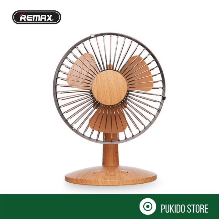 Quạt vân gỗ remax life fn17 - wood grain