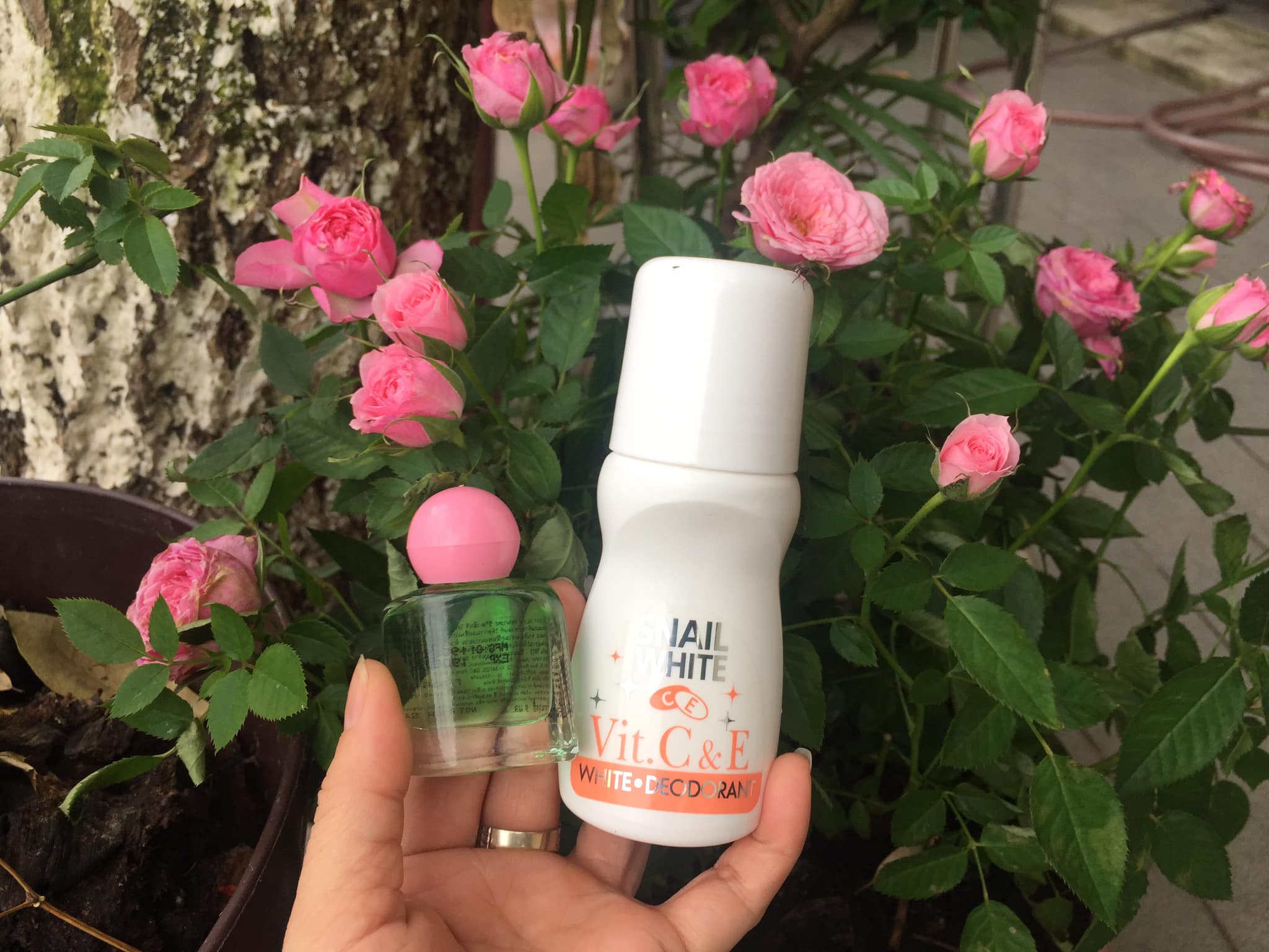 1 chai lăn nách Thái Lan Snail White 60 ml tặng nước hoa