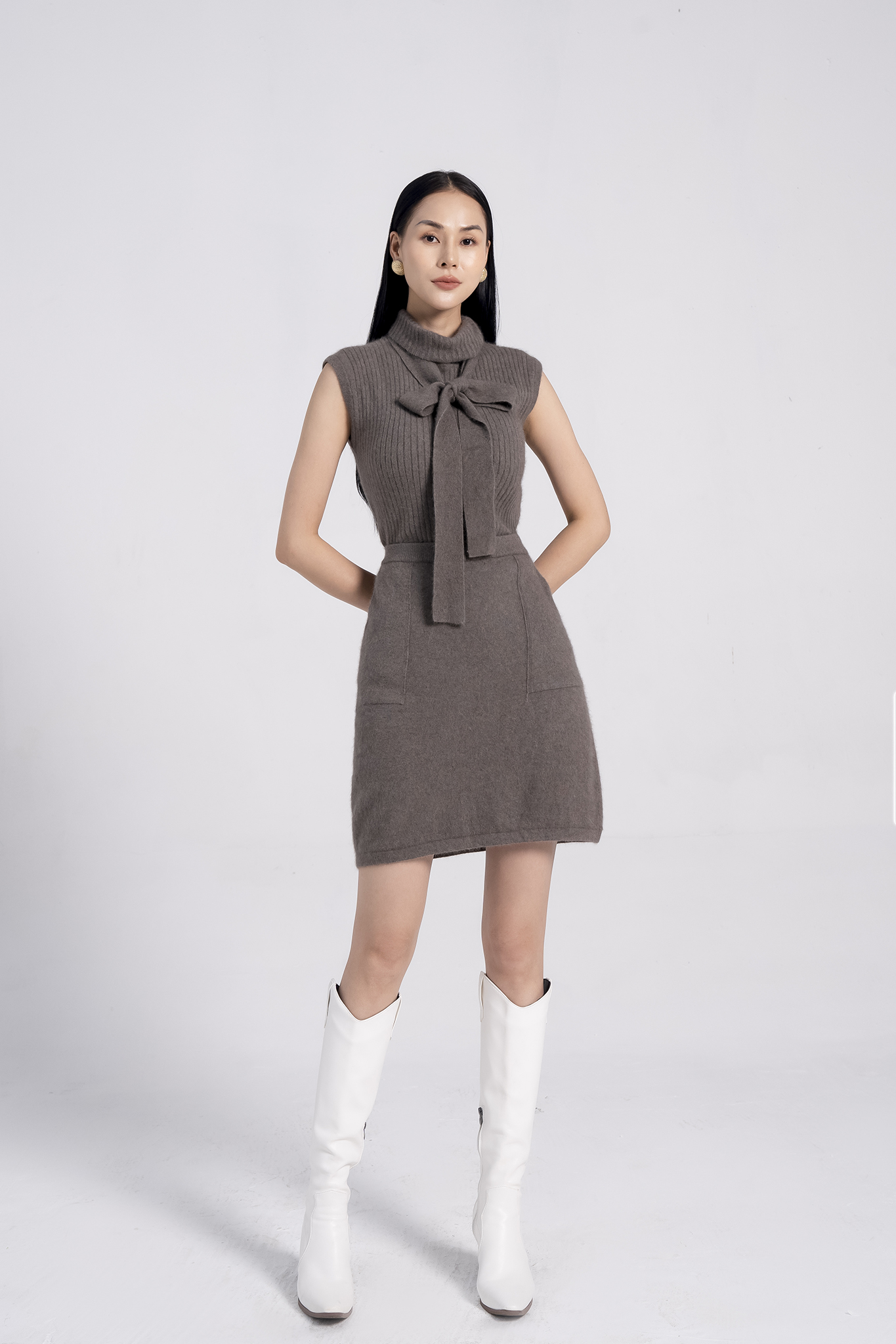Chân váy chữ a ngắn eva de eva 21scve013g