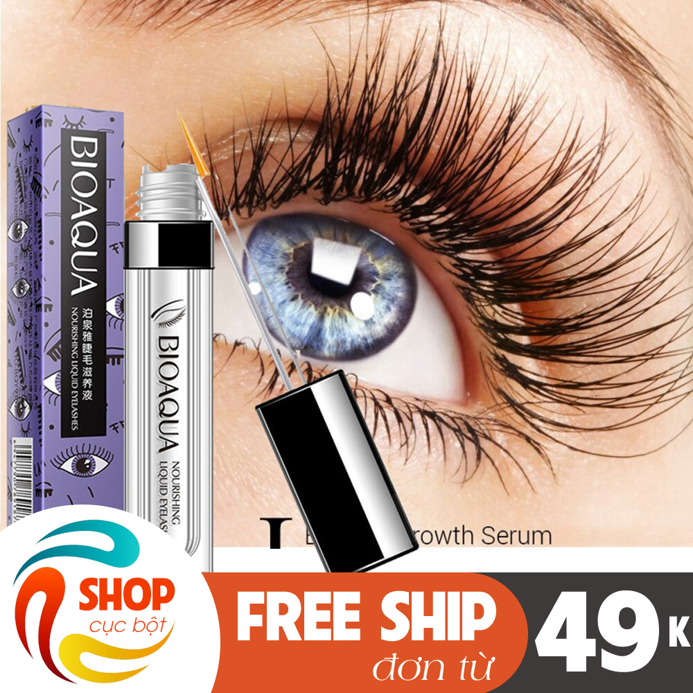 (Top 5 dưỡng mi) Serum dưỡng mi và lông mày dài kích thích mọc lông mi giúp lông mi mọc dài và dày hơn hiệu quả trong 7 ngày 7ml chăm sóc mắt cho đôi mắt quyến rũ DSSRM53