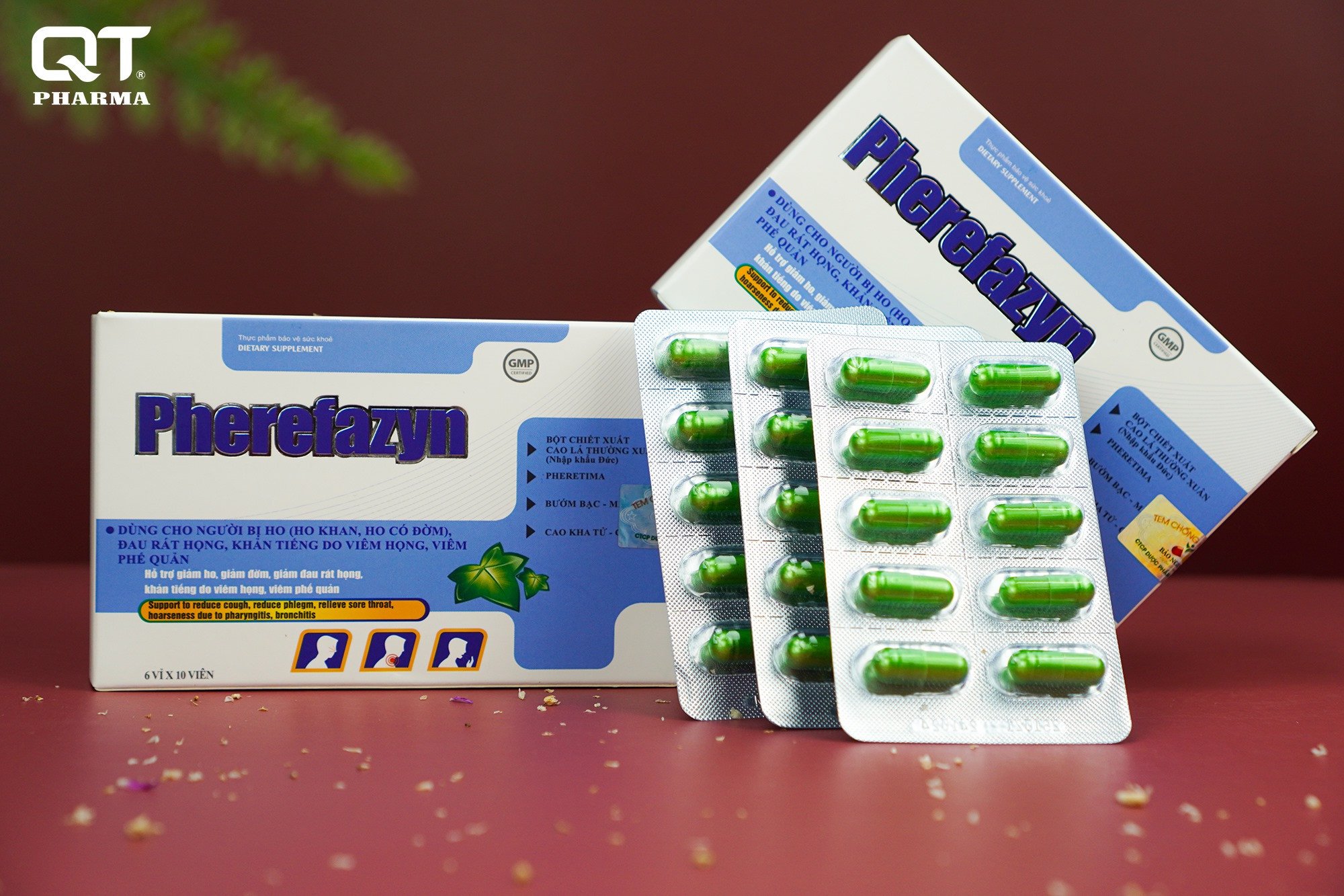 Thực phẩm giảm ho,long đờm Pherafazyn