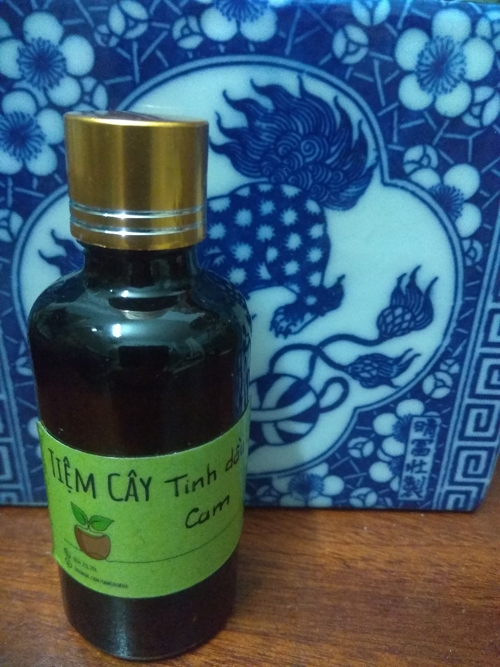 Tinh dầu Cam xông hương an thần - chai 100ml