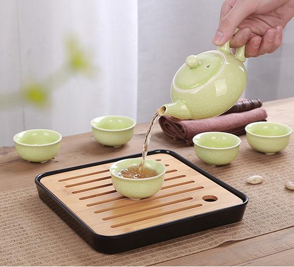 BỘ ẤM CHÉN UỐNG TRÀ 3D HÌNH CÁ SANG TRỌNG, ĐẸP MẮT