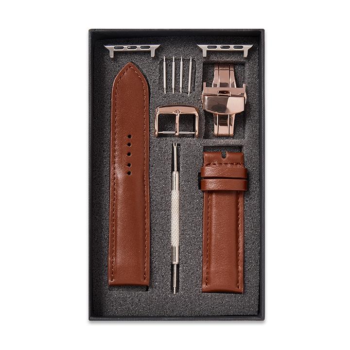 [ SAM Leather ] Dây Đồng Hồ Da Bò – Dây Da Đồng Hồ SAM007DBVB – Apple Watch Size 38/40, 42/44 & 20mm, 22mm – Da Bò Thật Bảo Hành 12 Tháng Chính Hãng