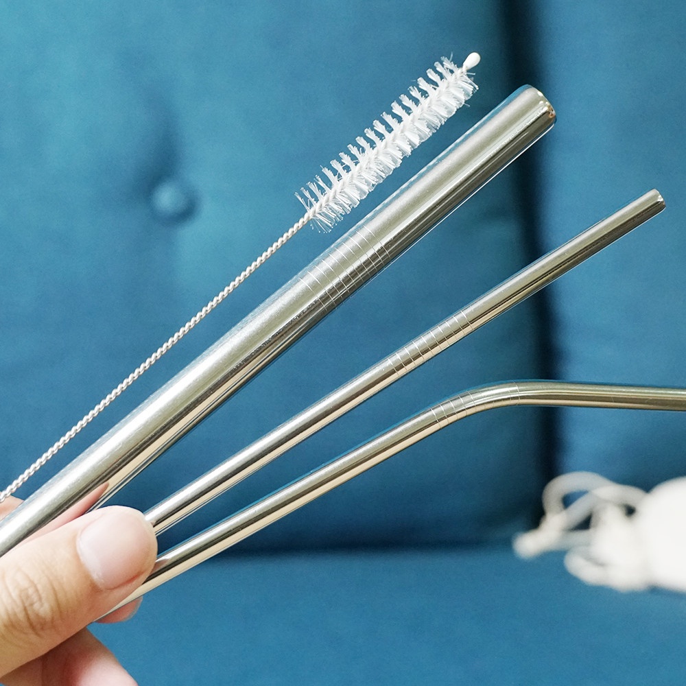 Cọ mini rửa ống hút, núm ti bình sữa cho bé