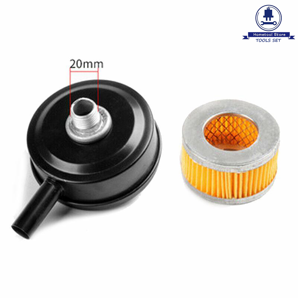 Bộ Giảm Thanh Máy Nén Khí HOMETOOL, Dụng Cụ Giảm Thanh Ống Hút Khí 20Mm Hữu Ích Cho Doanh Nghiệp & Công Nghiệp