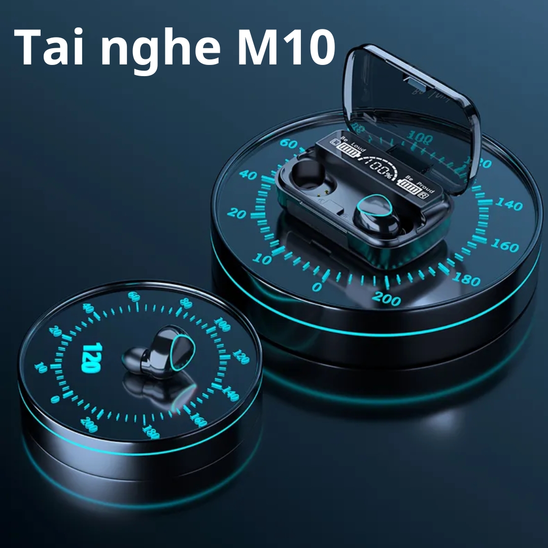 Tai nghe bluetooth M10 M90 SKY5 SKY10 F9 F95 điều khiển cảm ứng âm thanh to rõ chất âm hay pin trâu Tavir