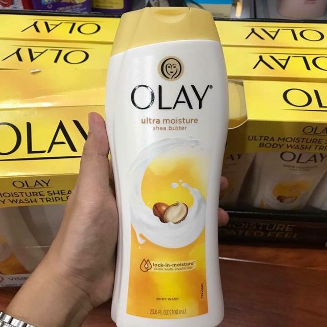 Sữa tắm dưỡng ẩm trắng da olay ultra moisture xuất xứ Mỹ 700ml