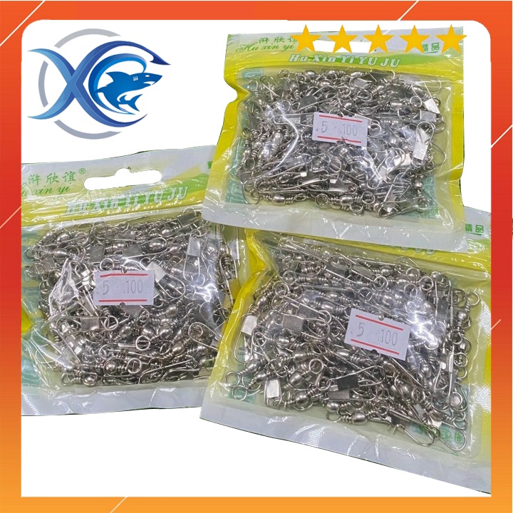 Khóa link mani inox số 8 chống xoắn cao cấp, chiếc khóa link chống xoắn pk29-a