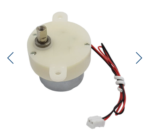 Động cơ giảm tốc 300 3v-9v 7rpm, 6v 5rpm