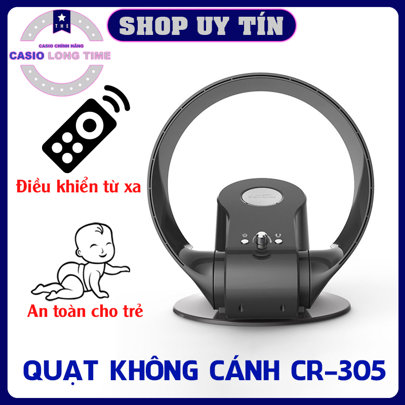 Quạt Không Cánh KJapan CR305 An Toàn Cho Gia Đình Có Trẻ Nhỏ Tiết Kiệm Điện Năng Quạt Không Cánh Để Bàn Treo Tường Tiện Lợi