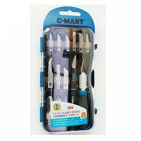 Bộ dao đa năng 14 chi tiết a0301 c-mart