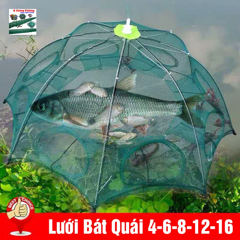Lồng đánh bắt cá bát quái 6 - 8 - 12 - 16 cửa .