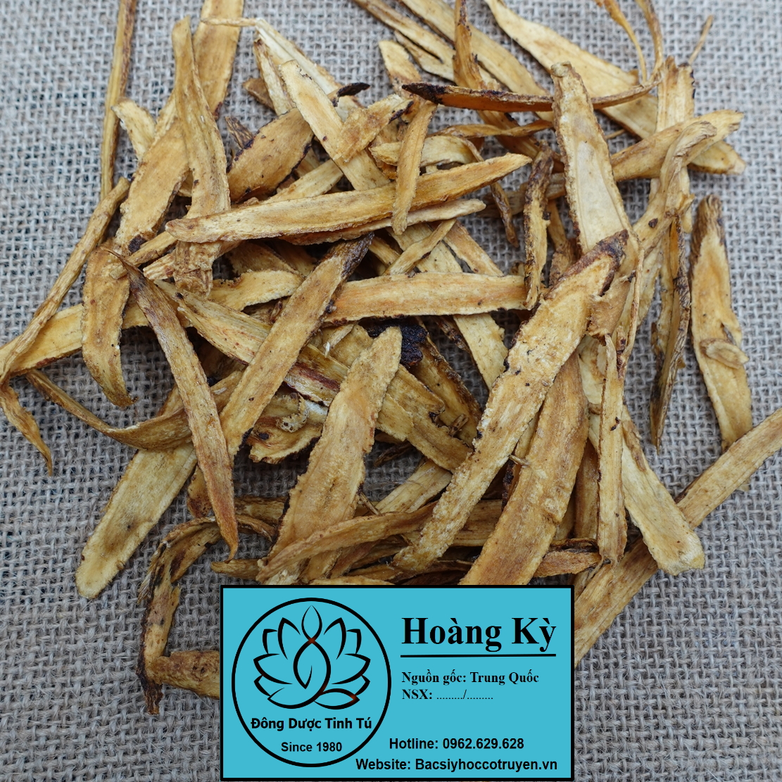 Hoàng kỳ 100g, Dược liệu khô, sạch