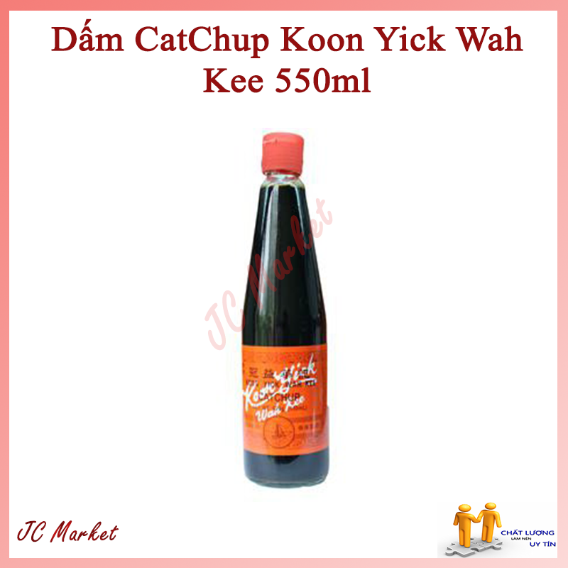 [HCM]Dấm CatChup Koon Yick Wah Kee 550ml