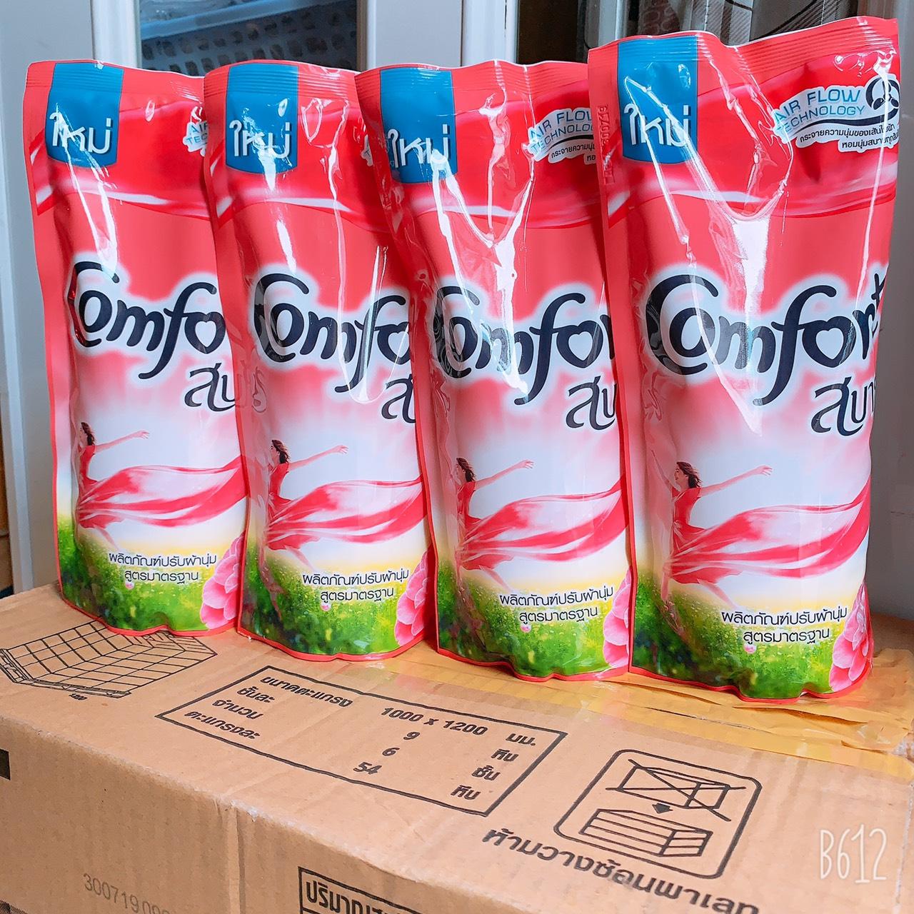 [HCM]Combo 3 bịch comfort thái 580ml hương hoa hồng