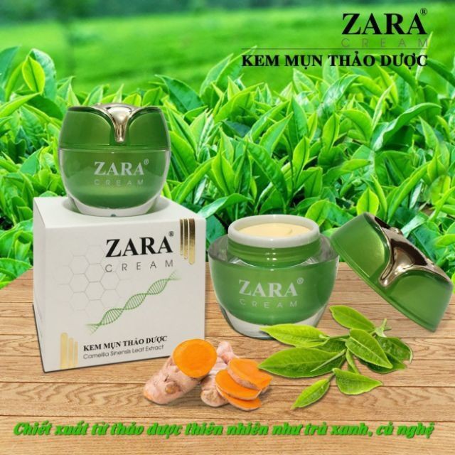 Kem Mụn Thảo Dược Zara 12Gr
