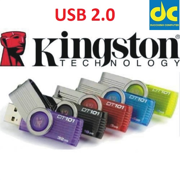 USB Kingston DT101 4GB 8GB 16GB 32GB 64GB