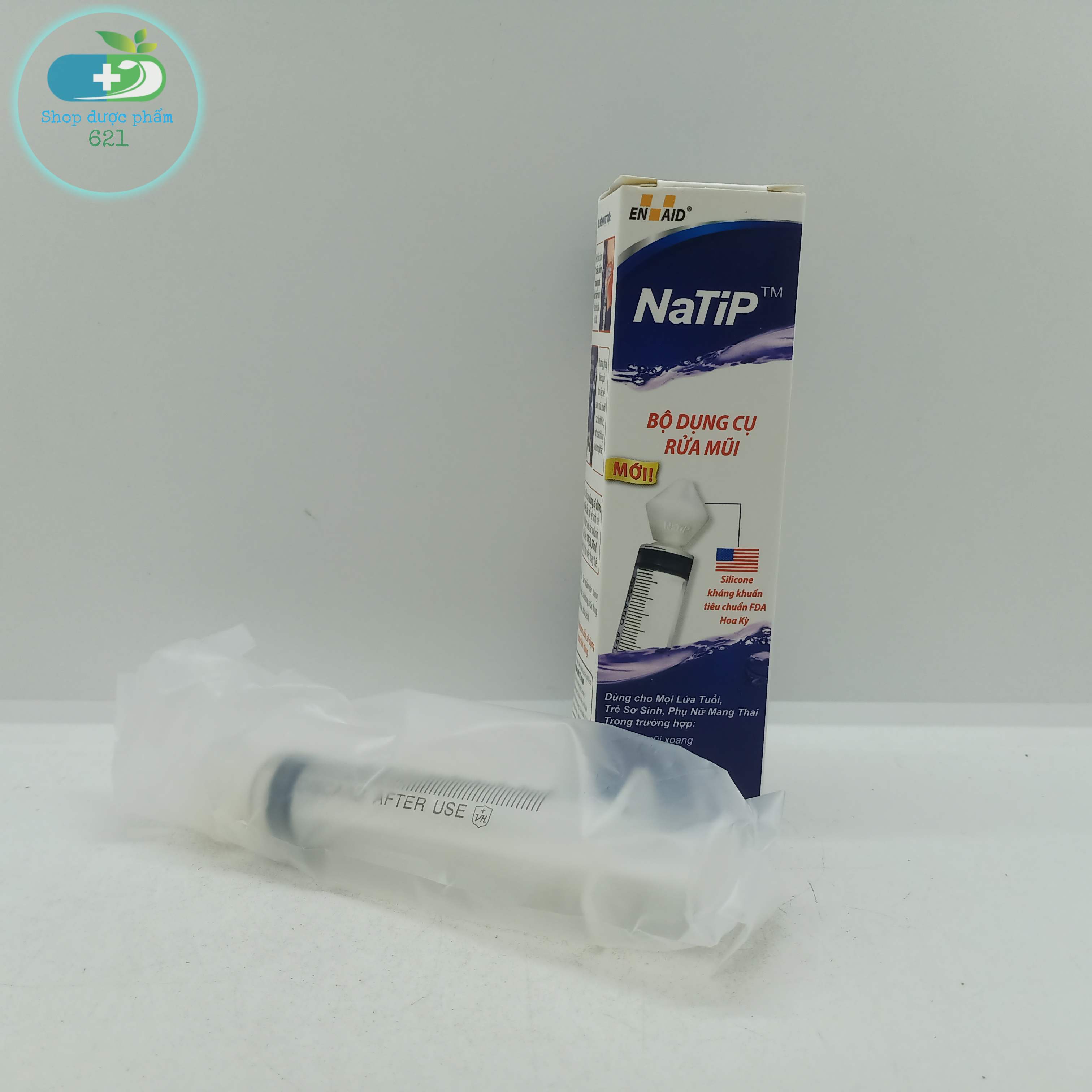 Bộ dụng cụ rửa mũi natip