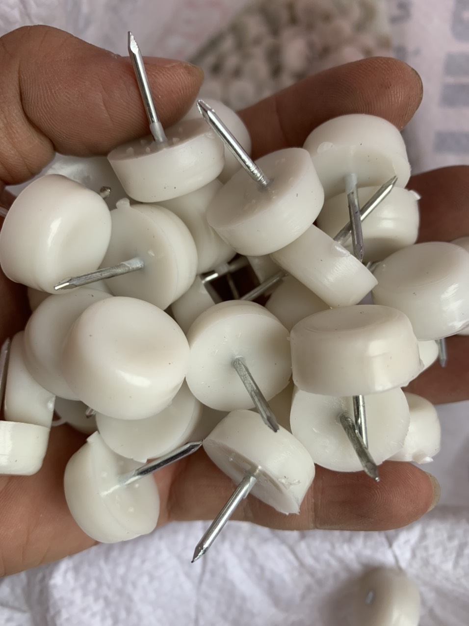 20 chiếc đinh nhựa, đinh nhựa chống xước, đinh hạt zin