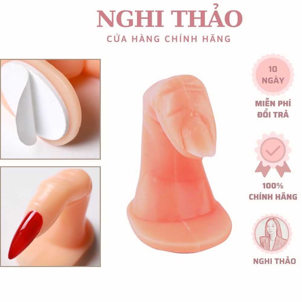 Ngón tay giả học nail nhựa