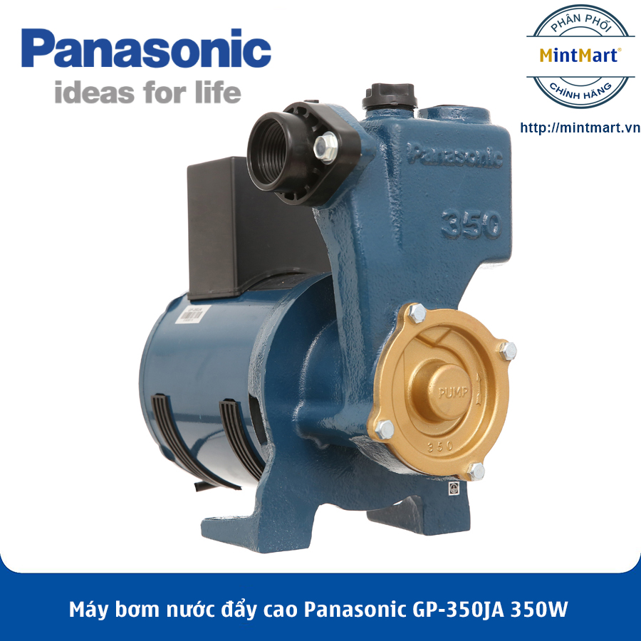 Máy bơm nước đẩy cao panasonic gp-350ja 350w - hàng chính hãng