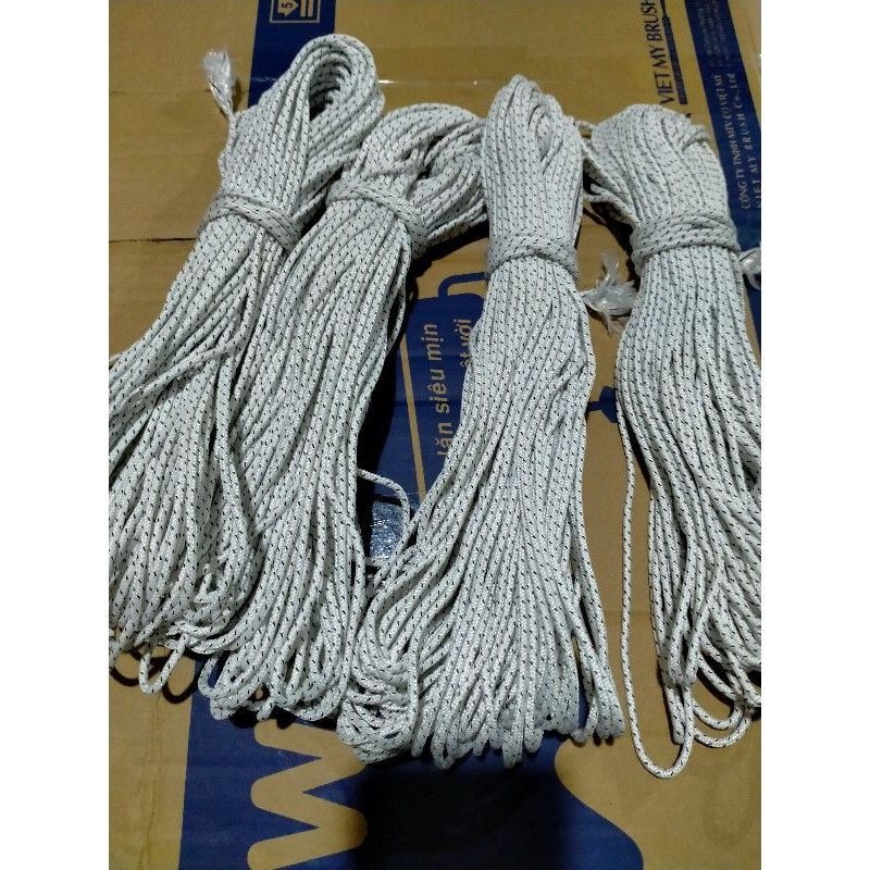 1 cuộn 30m] Dây dù tròn nhỏ-Dây câu cá.đua diều sáo 2,7mm sợi Polyester