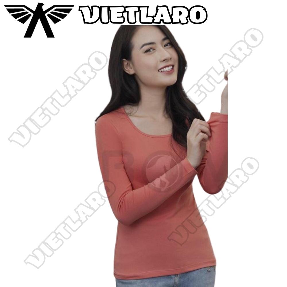 Áo nữ giữ nhiệt cổ thấp Laroma Công nghệ khử mùi Nano bạc mới nhất trong việc giữ thoáng, khử mùi và kháng khuẩn, tạo hương dịu nhẹ đánh bật mùi hôi cơ thể, tránh tình trạng ám mùi VietLaro Tag 299K