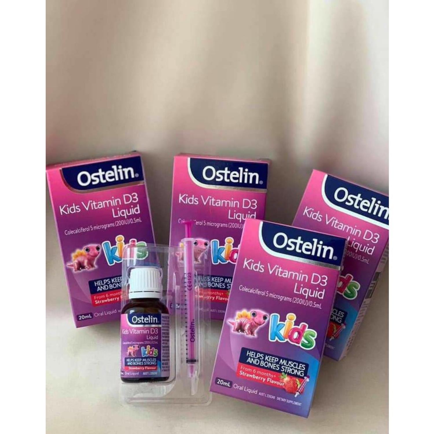 Vitamin D3Ostelin kid liquid 20ml và Ostelin Infant Drop 2
