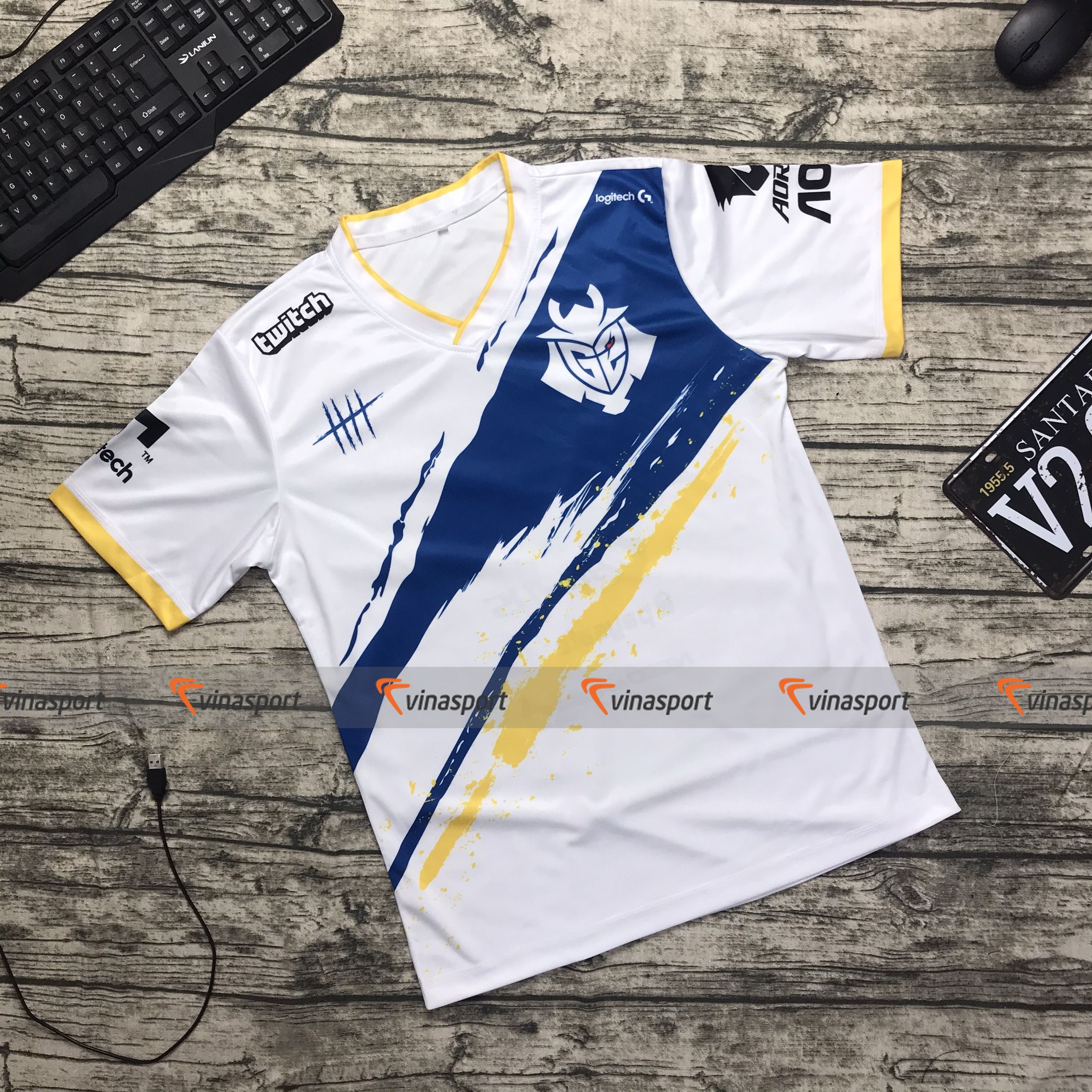 Áo thun Game Esport G2 MSI 2019 Trắng