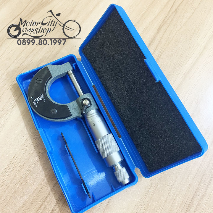 Thước Panme Cơ Khí, Thước Panme Đo Ngoài 0 - 25mm