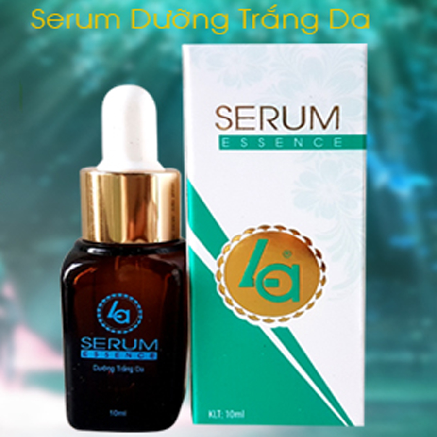 Serum Dưỡng Trắng Da LA 10ML; giúp da trắng, mờ thâm nám, ngăn ngừa lão hóa da. Chính hãng Gia Bảo